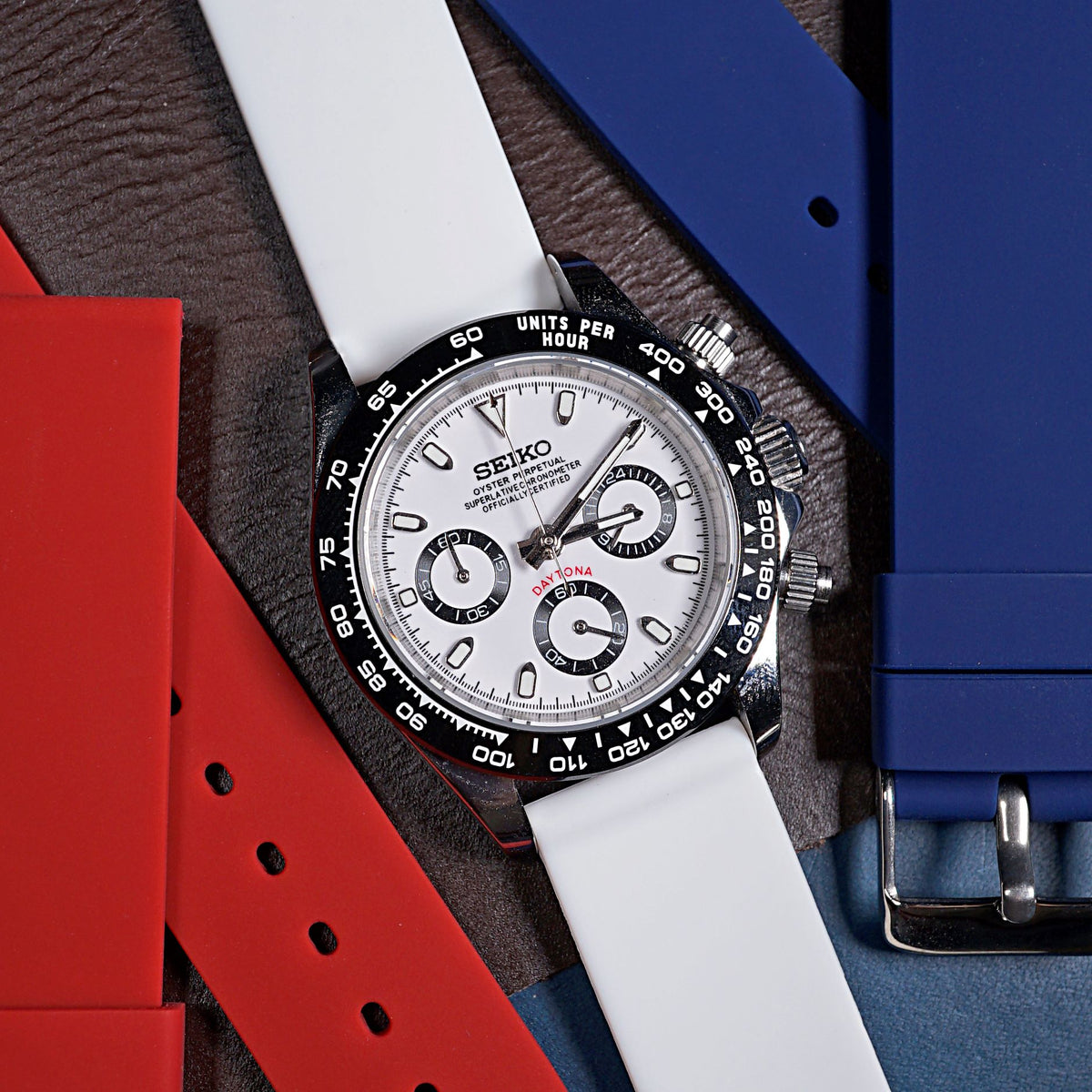 Basic Rubber Strap in White