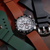 FKM Rubber Strap in Brown