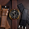 Ammo Horween Leather Strap in Chromexcel® Brown
