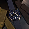 Canvas Watch Strap in Navy