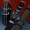Heavy Duty Zulu Strap in Black