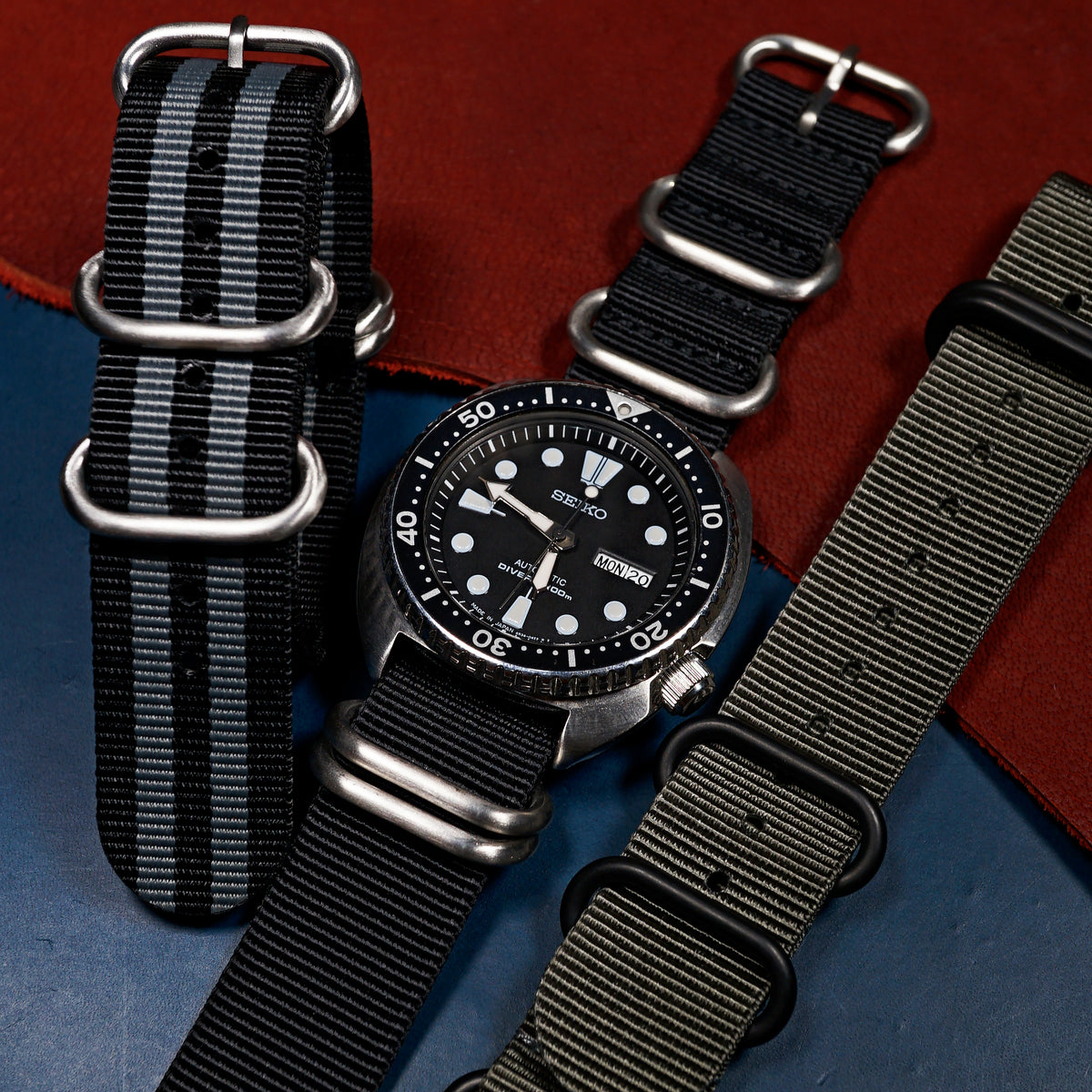 Heavy Duty Zulu Strap in Black