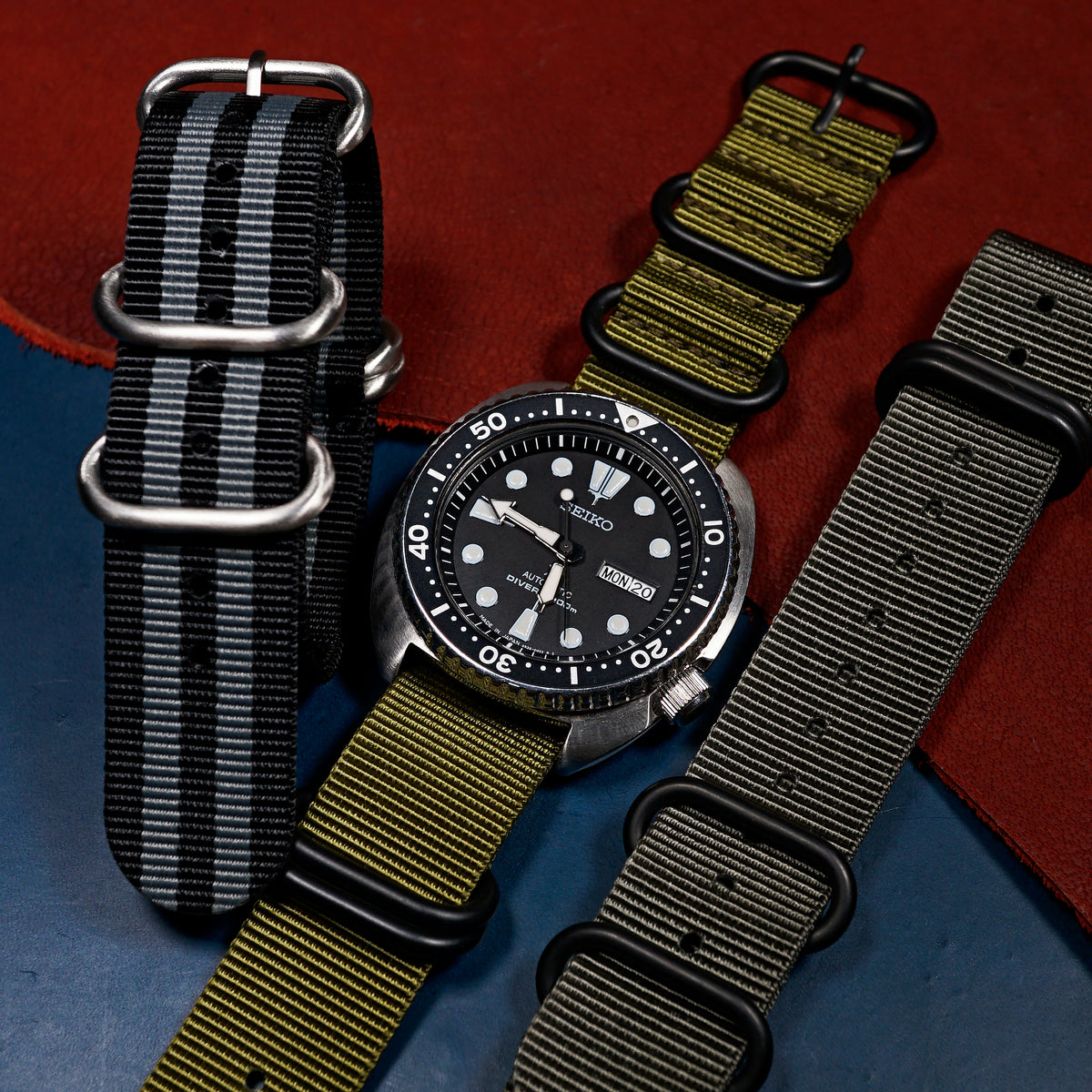 Heavy Duty Zulu Strap in Olive