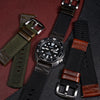 Field Canvas Watch Strap in Black