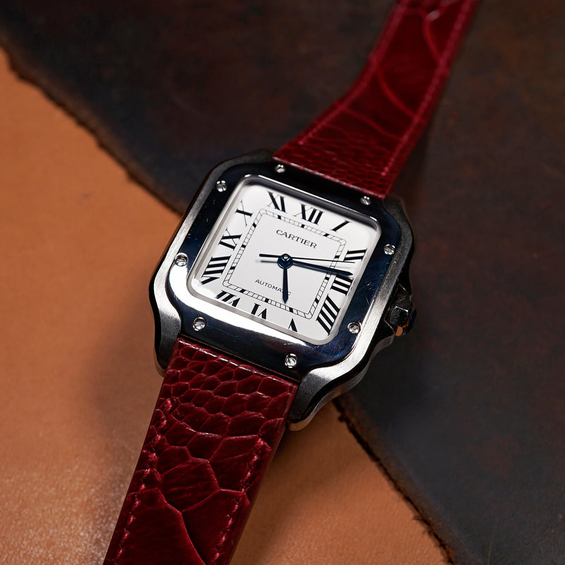 Custom Watch Strap for Cartier Santos de Cartier