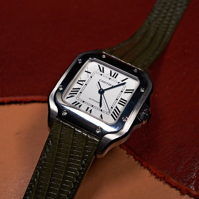 Custom Watch Strap for Cartier Santos de Cartier