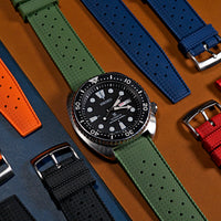 Tropik FKM Rubber Strap in Green