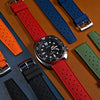 Tropik FKM Rubber Strap in Red