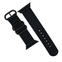 Apple Watch Nylon Zulu Strap in Black