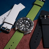 Basic Rubber Strap in Olive