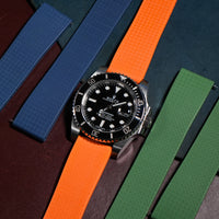 CTS Tropik FKM Rubber Strap in Orange