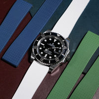 CTS Tropik FKM Rubber Strap in White