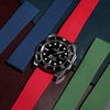 CTS Tropik FKM Rubber Strap in Red