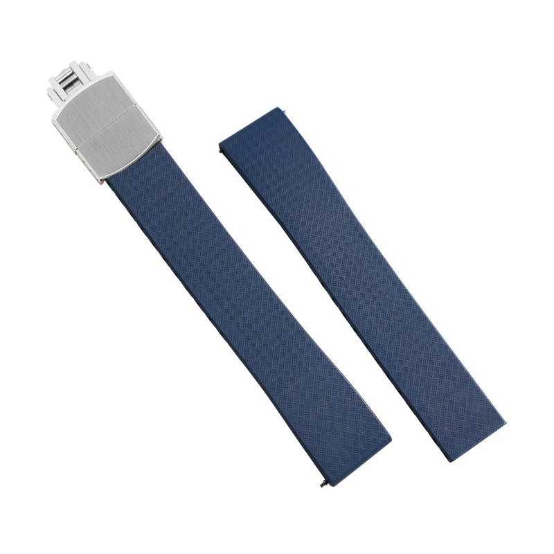 CTS Tropik FKM Rubber Strap in Navy
