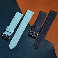 Dress Epsom Leather Strap in Baby Blue