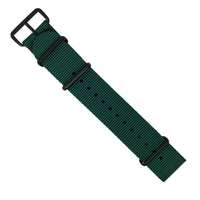 Premium Nato Strap in Forest Green