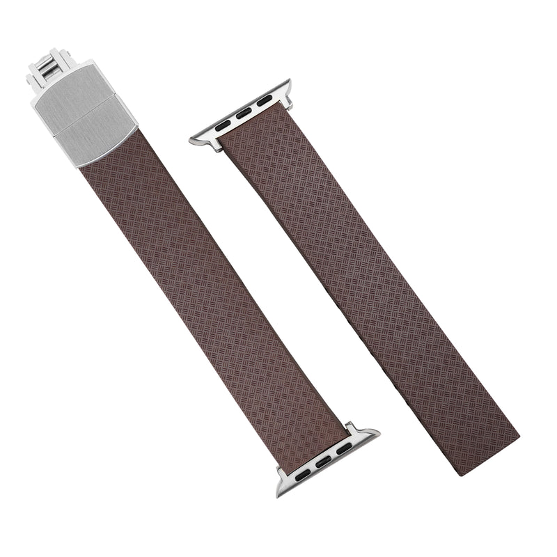 CTS Tropik FKM Rubber Strap in Brown (Apple Watch)