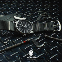 Seat Belt Nato Strap in Grey