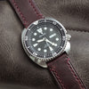 Ammo Horween Leather Strap in Chromexcel® Burgundy