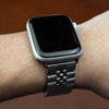Jubilee Metal Strap in Black (Apple Watch)