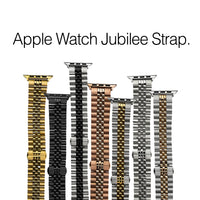 Jubilee Metal Strap in Yellow Gold (Apple Watch)