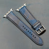 Classic LPA Camo Leather Strap in Blue Camo (Apple Watch)