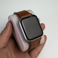 Signature Pueblo Leather Strap in Cognac (Apple Watch)