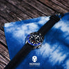 Performax N1 Hybrid Strap in Black with Blue stitching