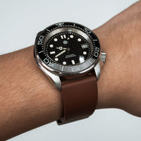 FKM Rubber Strap in Brown