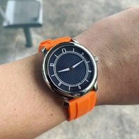 Flex Rubber Strap in Orange