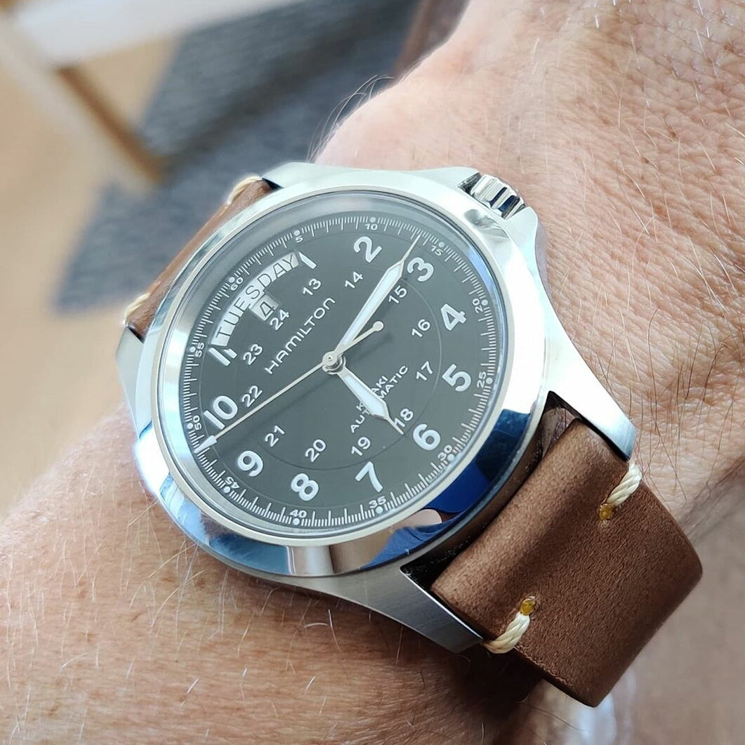 Vintage Horween Leather Strap in Chromexcel® Tan