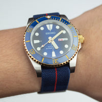 Marine Nationale Strap in Navy Red