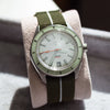 Marine Nationale Strap in Olive White