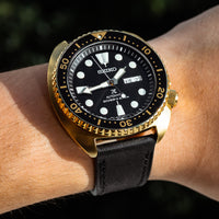 Signature Pueblo Leather Strap in Black