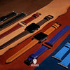 Dress Epsom Leather Strap in Black (Apple Watch)