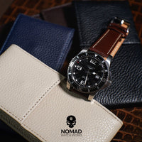Travel Watch Pouch in Brown