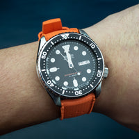Tropik FKM Rubber Strap in Orange