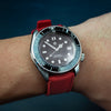 Tropik FKM Rubber Strap in Red