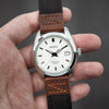 Field Canvas Watch Strap in Black Amber